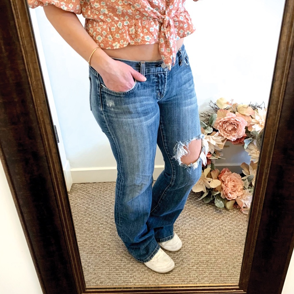 BEBE Boot Cut Jeans 27